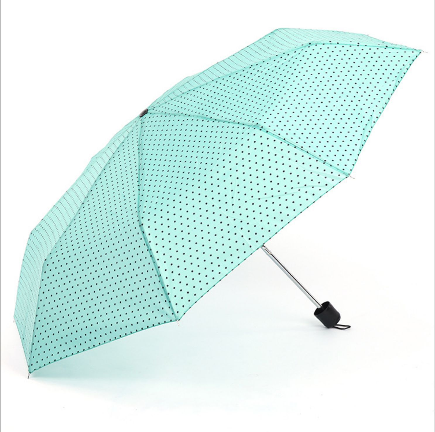 三折地摊雨伞/8k情侣短柄/便携迷你折叠白底实物图