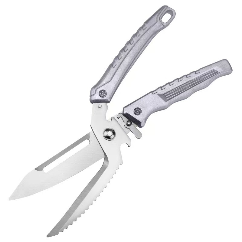 New household stainless steel multi-functional detachable chicken bone scissors, dedicated kitchen split scissors manufacturer wholesale Item Picture