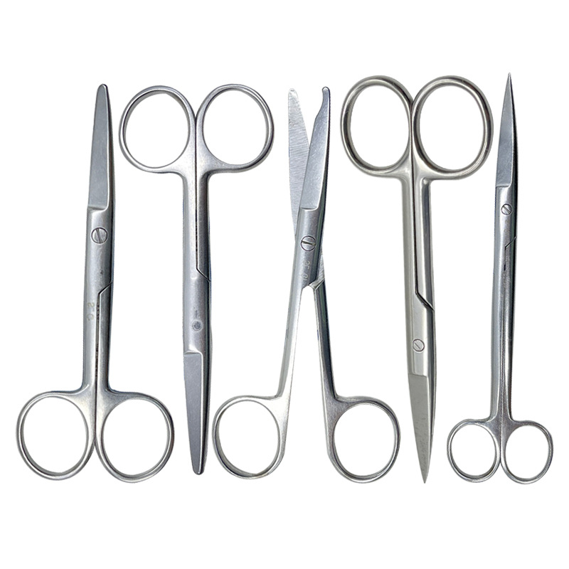 Stainless Steel Surgical Scissors Medical Nurse Scissors Industrial Gauze Scissors Laboratory Anatomical Scissors Pet Grooming Scissors Item Picture