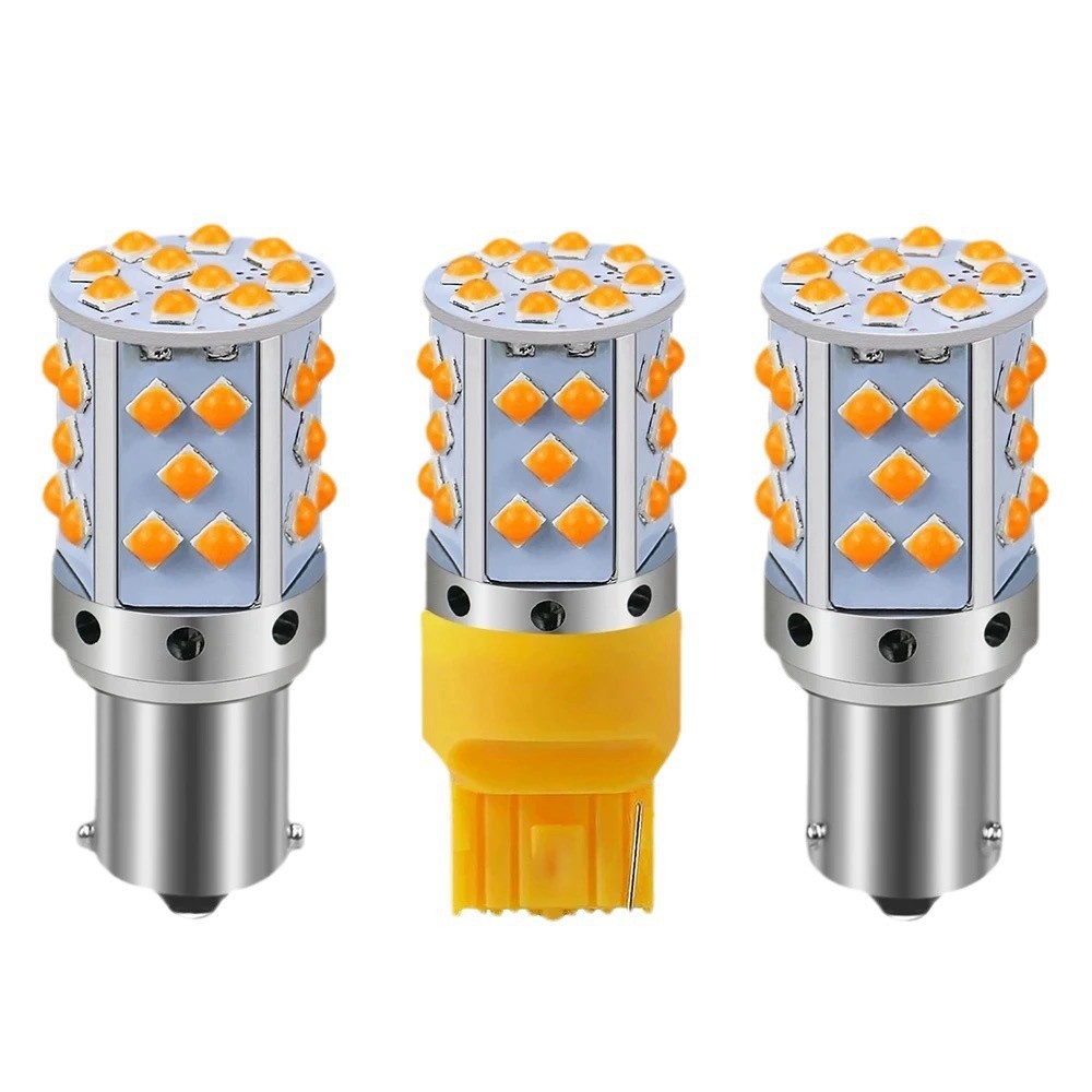 Automotive led turn signal anti-stroboscopic super bright T20 3030-35SMD constant current brake light auto parts full figure