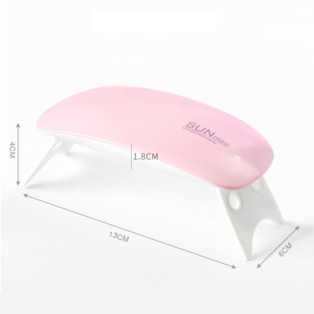 Mini Mini Portable Mouse Nail Lamp Light Treatment Machine Nail Baking Baking Light Quick Drying Machine Nail Art Tool Application Scenario