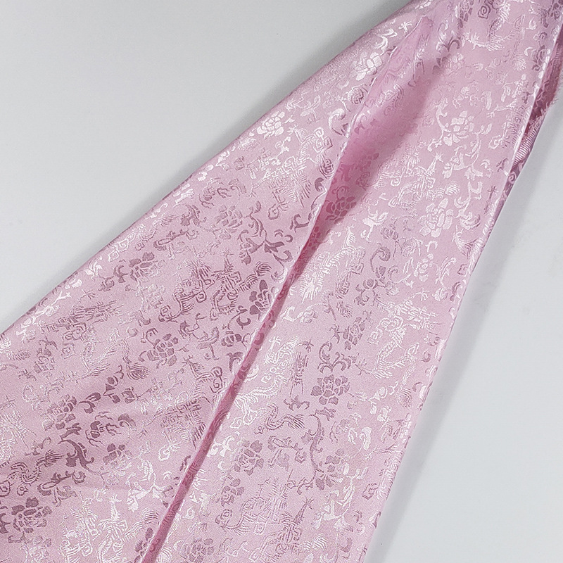 领带面料/提花/幻彩蝴蝶网纱面料/裙摆设件细节图