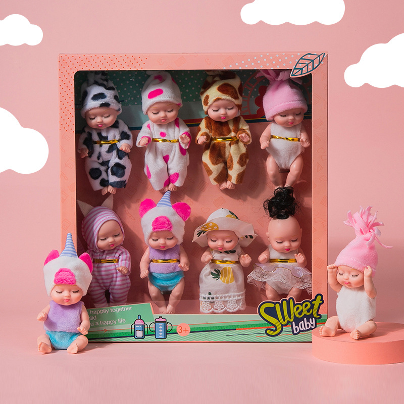 New cross-border Sleep Reborn doll girl toy Gift box Wholesale bjd doll Babbi doll