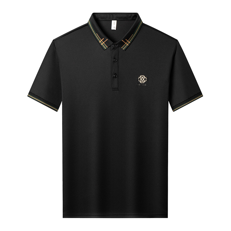 A new casual POLO shirt with a lapel collar and a fashionable pullover for young and middle-aged men in summer Item Picture