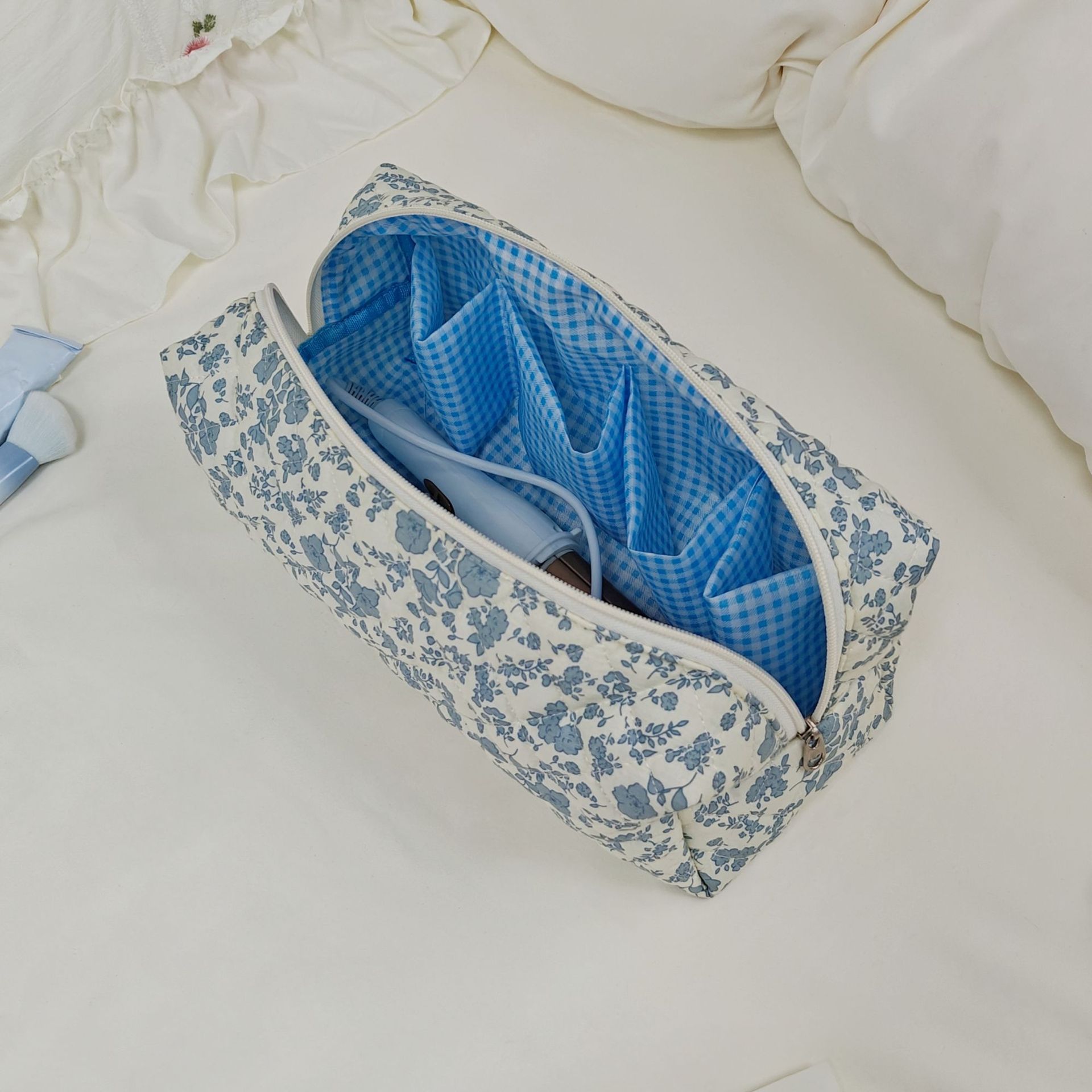 超大容量分区立式化妆包女便携立体不塌洗漱包外贸热销爆款收纳包详情19