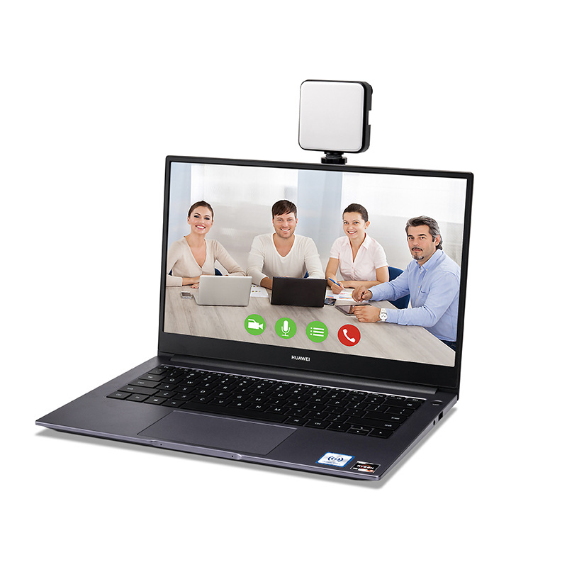 AL81 Pro Video conference fill light, universal computer live streaming photography light, soft light, fill light details Picture