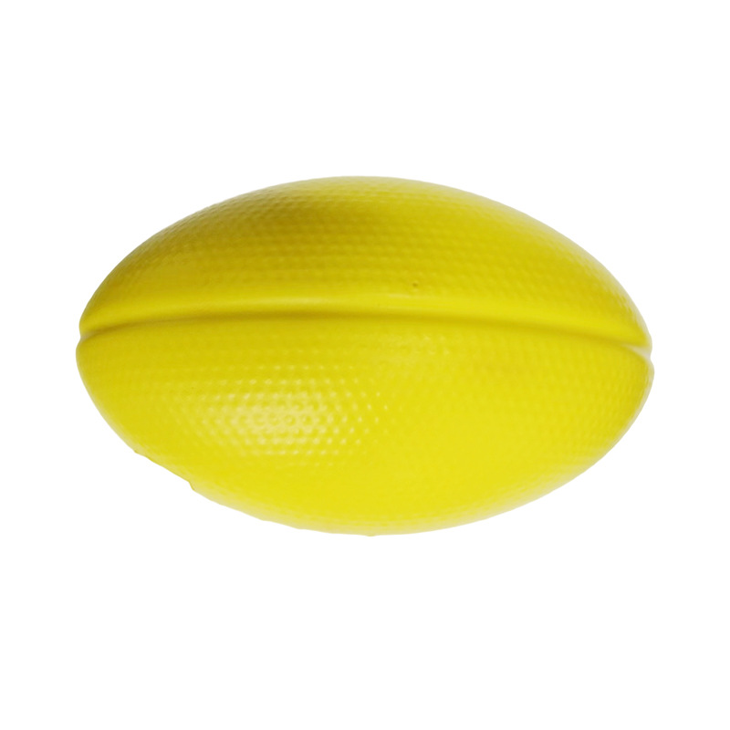 Factory wholesale supply of high resilience children's toys, rugby balls, fast resilience PU foam balls and pressure-relieving balls details Picture