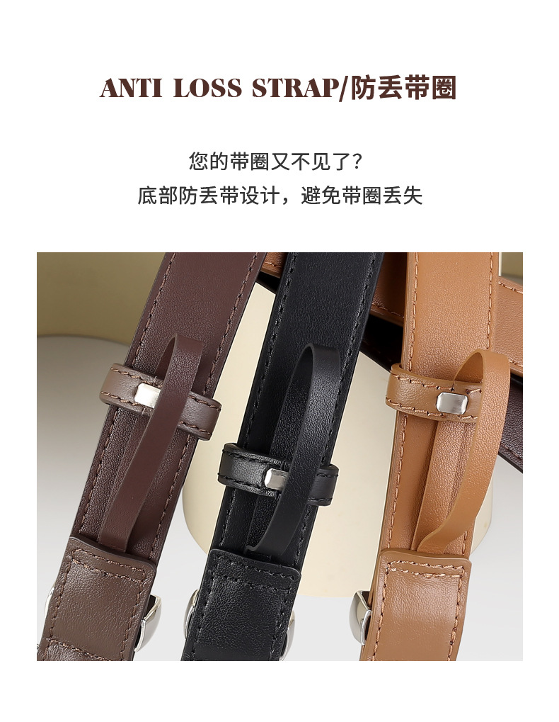 女款皮带真皮头层牛皮时尚针扣装饰牛仔裤休闲裤腰带工厂现货批发详情7