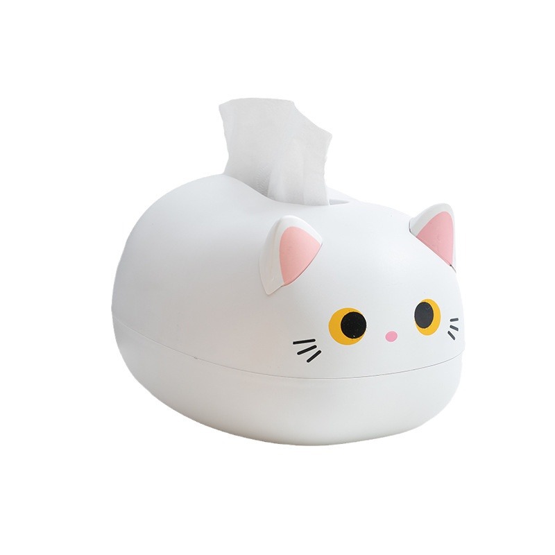 Tissue box, home creative cat, cute multi-functional coffee table, storage box, toothpick tissue box, cross-border Item Picture
