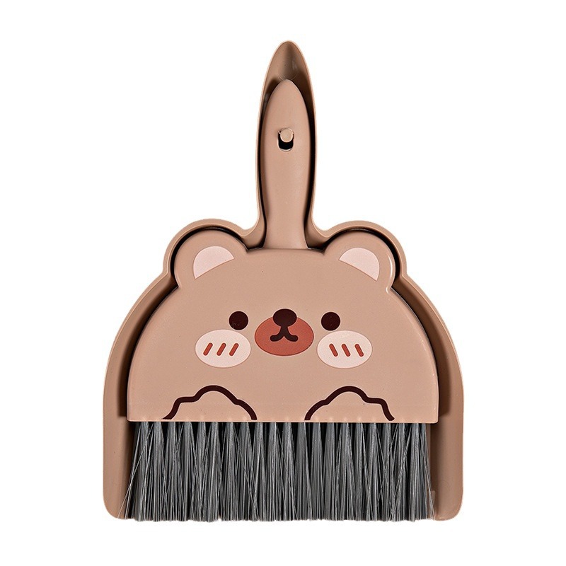 Table Mini Broom Set Table Sweep Tool Small Broom Desk Table With Children Primary School Dustpan Combination Item Picture