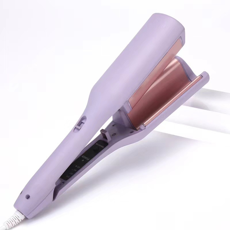 French deep V egg roll bar, egg roll water ripple, big wave, big roll magic tool, 32MM curling iron, wool roll, splint for women Item Picture