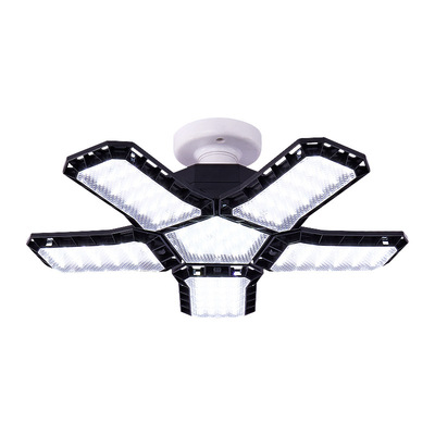 New Diamond Hero led folding leaf bulbs with wide voltage: 4-leaf 60W and 5-leaf 80W. Amazon export supply Item Picture