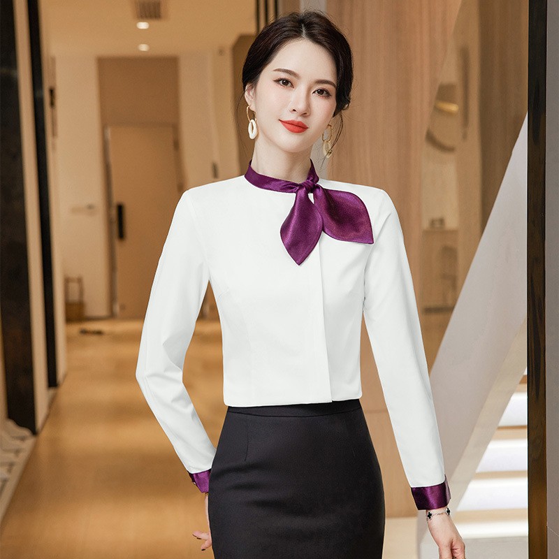 女式衬衫实物图