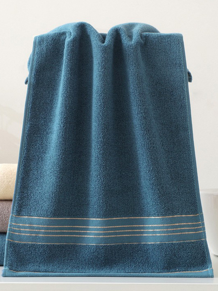 Wholesale 3 Pieces Of Pure Cotton Towels Household Water Absorption Is Not Easy To Drop Hair Adult Soft Face Bath Men And Women New Application Scenario