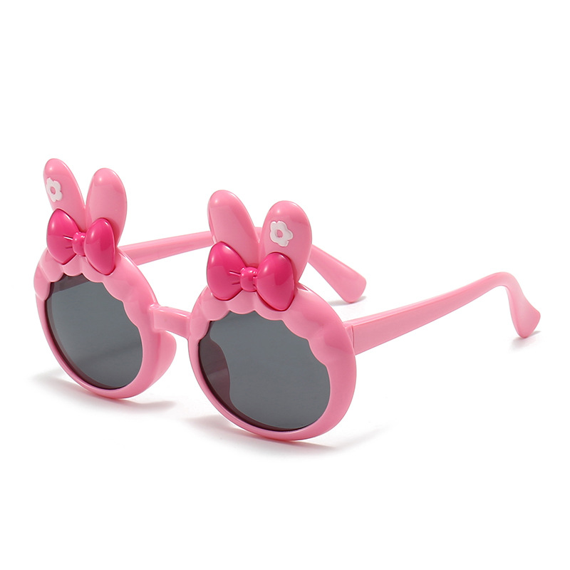 2024 New Children's Sunglasses Cute Cartoon Polarizing Mirror Primary School Sunglasses Sunshade Mirror 8122 Item Picture