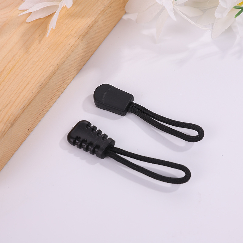 Bag Zipper Head Pull Rope Pull Trip Lanyard Bag Rope Injection Molding Pull Rope details Picture