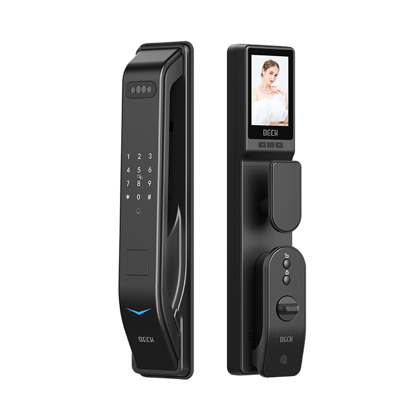 Beck Bock Automatic 3D Face Recognition Fingerprint Lock Cat Eye Visual Smart Lock Home Code Lock K7 Series Item Picture
