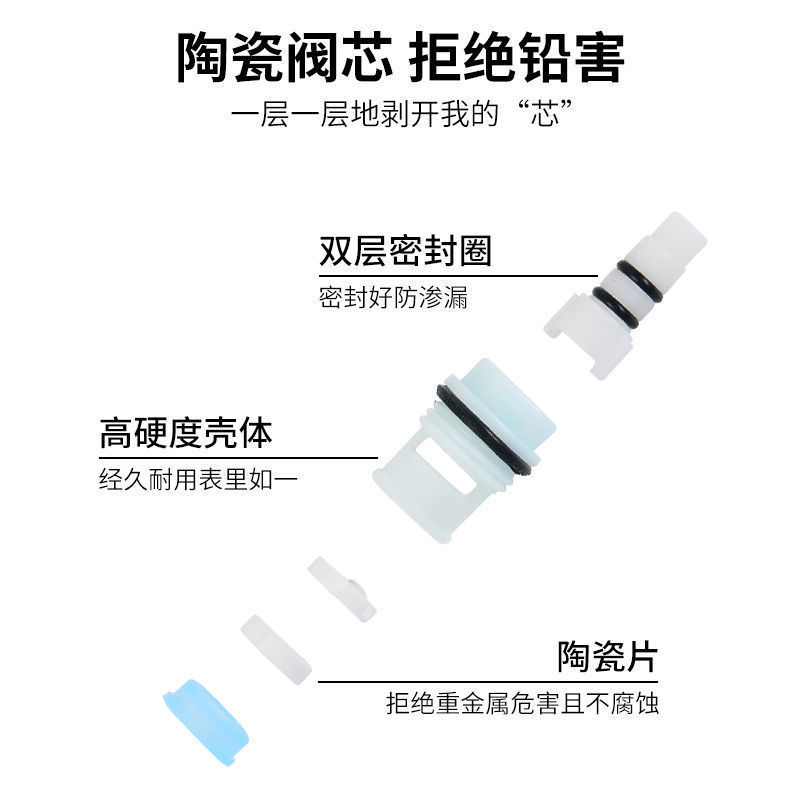Lianren Plastic Faucet 4 Points Washing Machine Pvc Hot And Cold Ppr Household Glue Plus Long Super Long Special 6 Points Item Picture