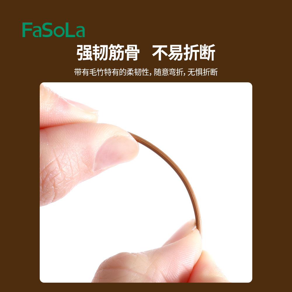 FaSoLa disposable carbonized bamboo toothpicks can be independently canned for home and restaurant use. 2 cans of fruit picks and fruit forks Specification image