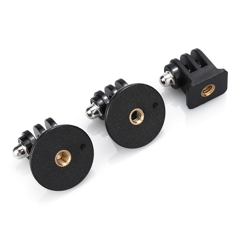 gopro DJI action camera accessories: tripod, selfie stick, adapter, 1/4 nut, camera screw adapter pic 3