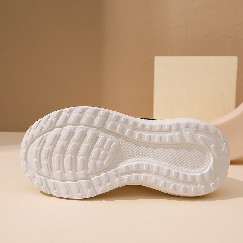 Children's Shoes Factory 2024 Boys' Single Net Rotary Buckle Light Running Shoes 3-12 Student Shoes Girls' Casual Soft-Soled Sneakers details Picture