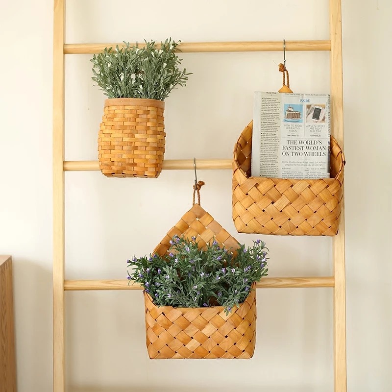Ladder Hanger Trapezoidal Floor Coat Rack Art Nordic Hanger Beech Simple Modern Wooden Towel Rack Specification drawing