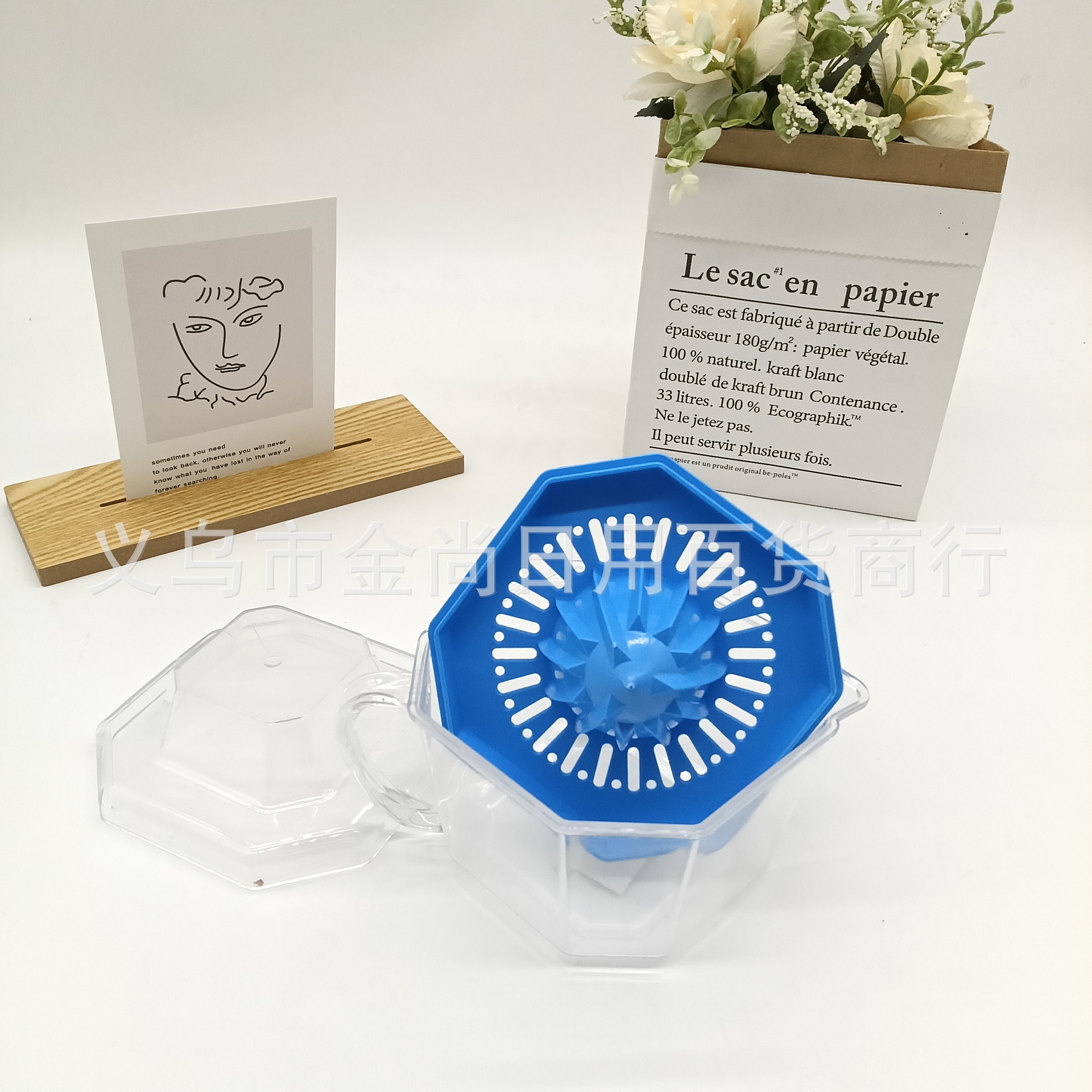 Lemon juicer, wholesale plastic manual juicer cup, household orange juicer details Picture