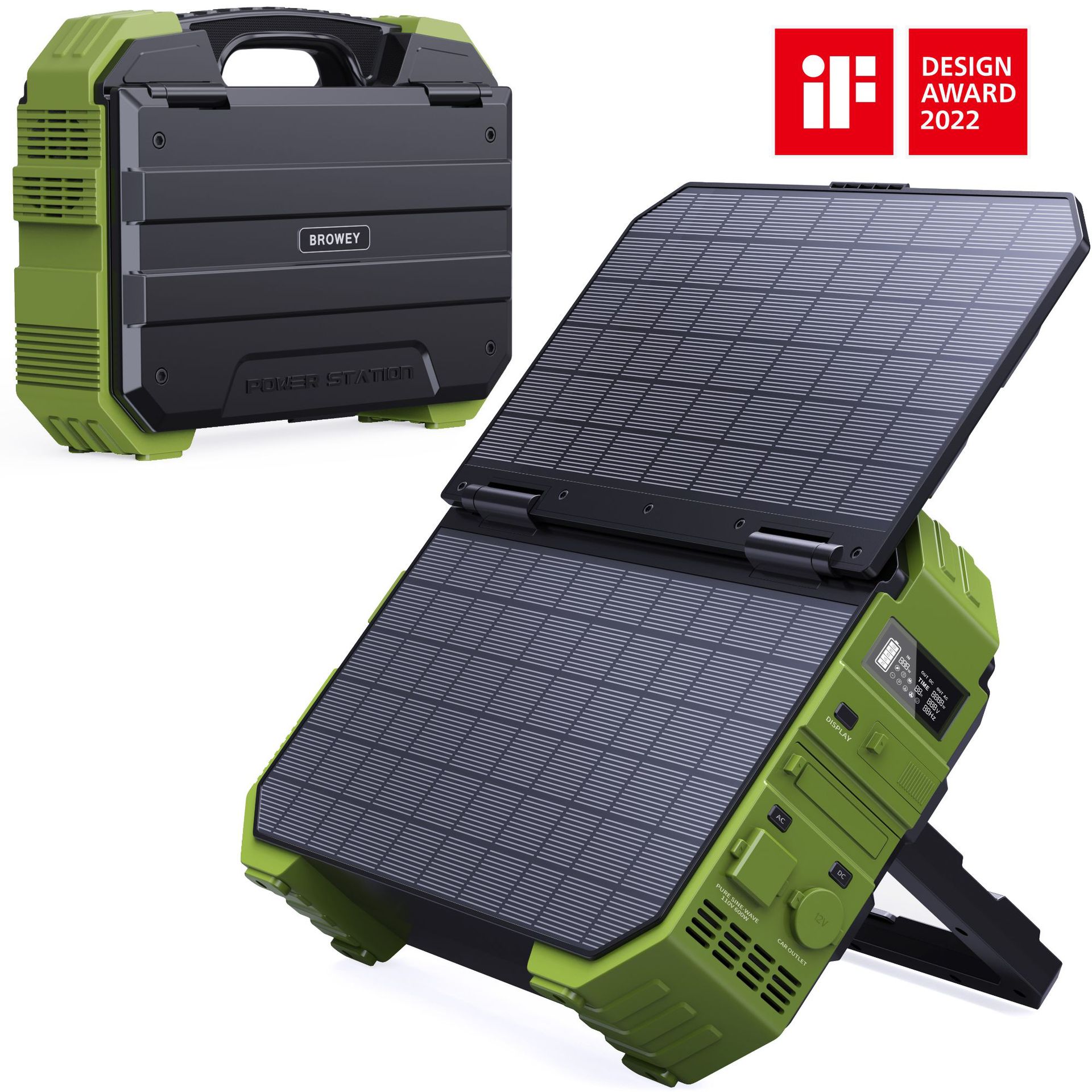 Portable high-power 600W outdoor power supply manufacturers directly supply solar outdoor emergency mobile power supply energy storage power