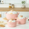 Kawashima House cute style clay pot, soup and stew pot, household open flame gas stove, clay pot, high-temperature resistant ceramic pot, milk pot Application Scenario