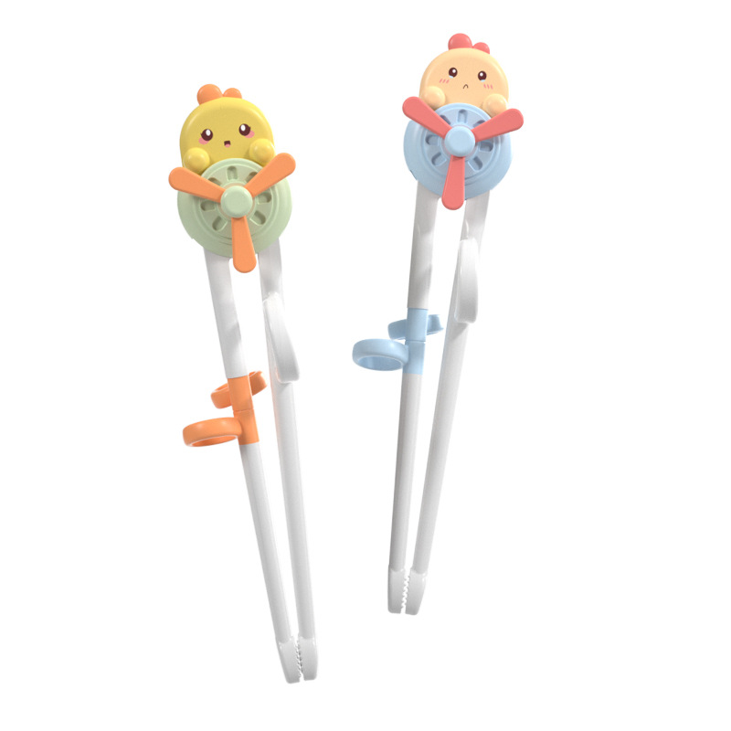 Jiayi Beibi Children's Tableware wholesale, infant practice chopsticks, learning chopsticks, baby chopstick trainers, complementary food tools Item Picture