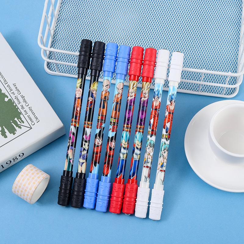 Yqiduo Cartoon Cartoon Revolving Pen Special Pen For Boys Cool Revolving Pen Student Stress Relief Gift Pen Signature Pen