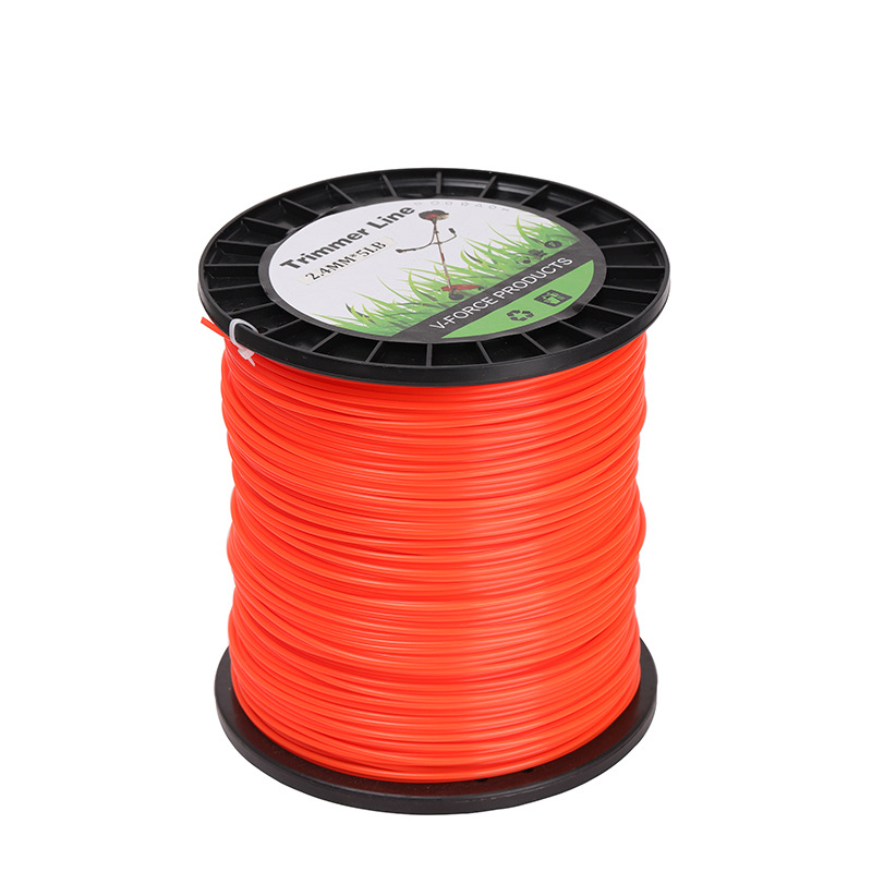 2.4Mm Round 5Lb Mowing Rope For Agricultural Mowing Machine Mowing Head Accessories Mowing And Irrigation Machine Mowing Rope