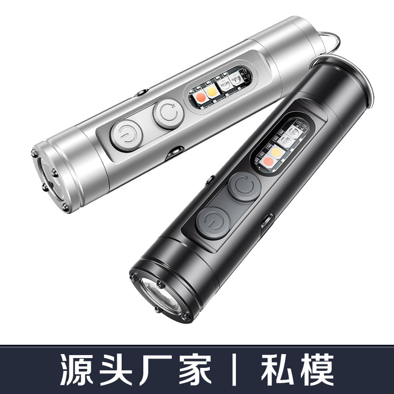 厂家直供跨境现货户外多功能便携强光迷你小手电筒长续航led灯具