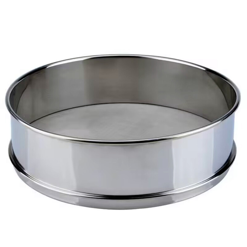30 coarse mesh belt base surface, large flour sieve, stainless steel sieve, filter mesh with bottom support, corn sieve for baking Application Scenario