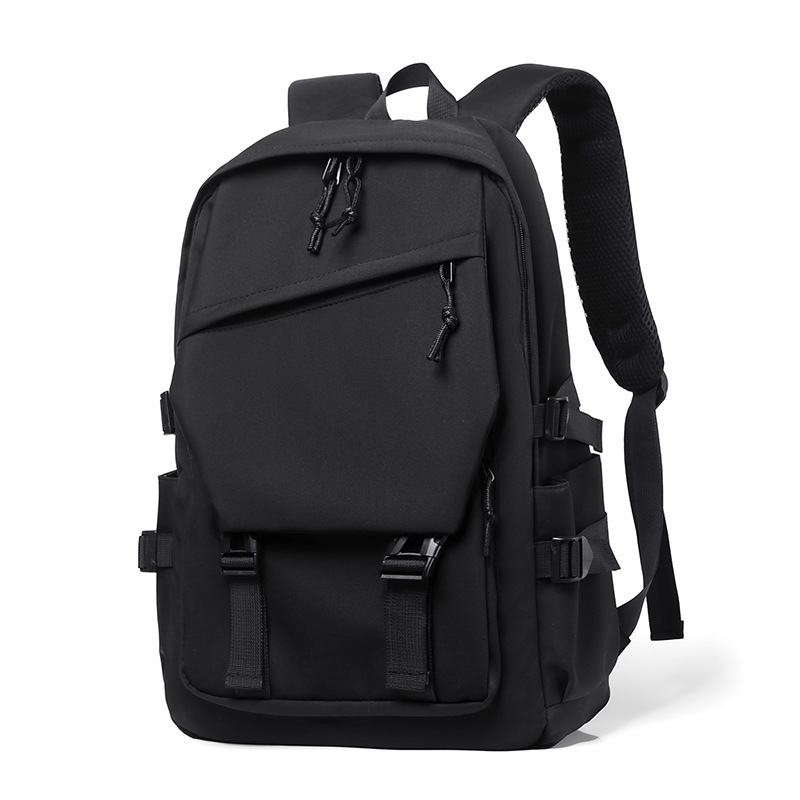 Factory Goods Pass backpacks: Trendy forest style, simple couple backpacks, large capacity for junior high school, senior high school and college students Item Picture