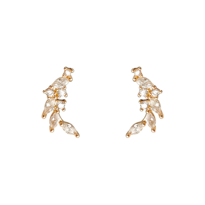 النساء مصغرة من معدن الذهن في معدن 14 ك المصنوع من الأرز Item Picture