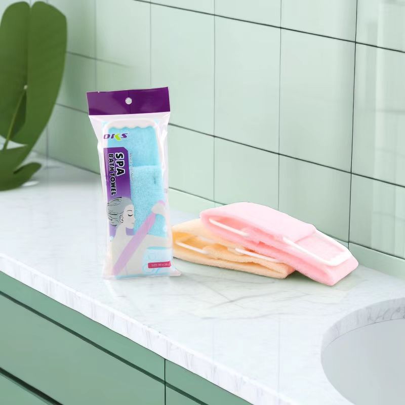 Three-Layer Eight-Figure Sponge For Adult Bath Sponge For Child Bath Foam Sponge For Bath Oks Application Scenario
