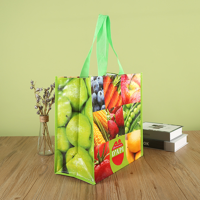 Pp Plastic Advertising Shopping Bag Pp Woven Gift Bag Can Print Logo Laminated Non-Woven Bag Woven Bag details Picture