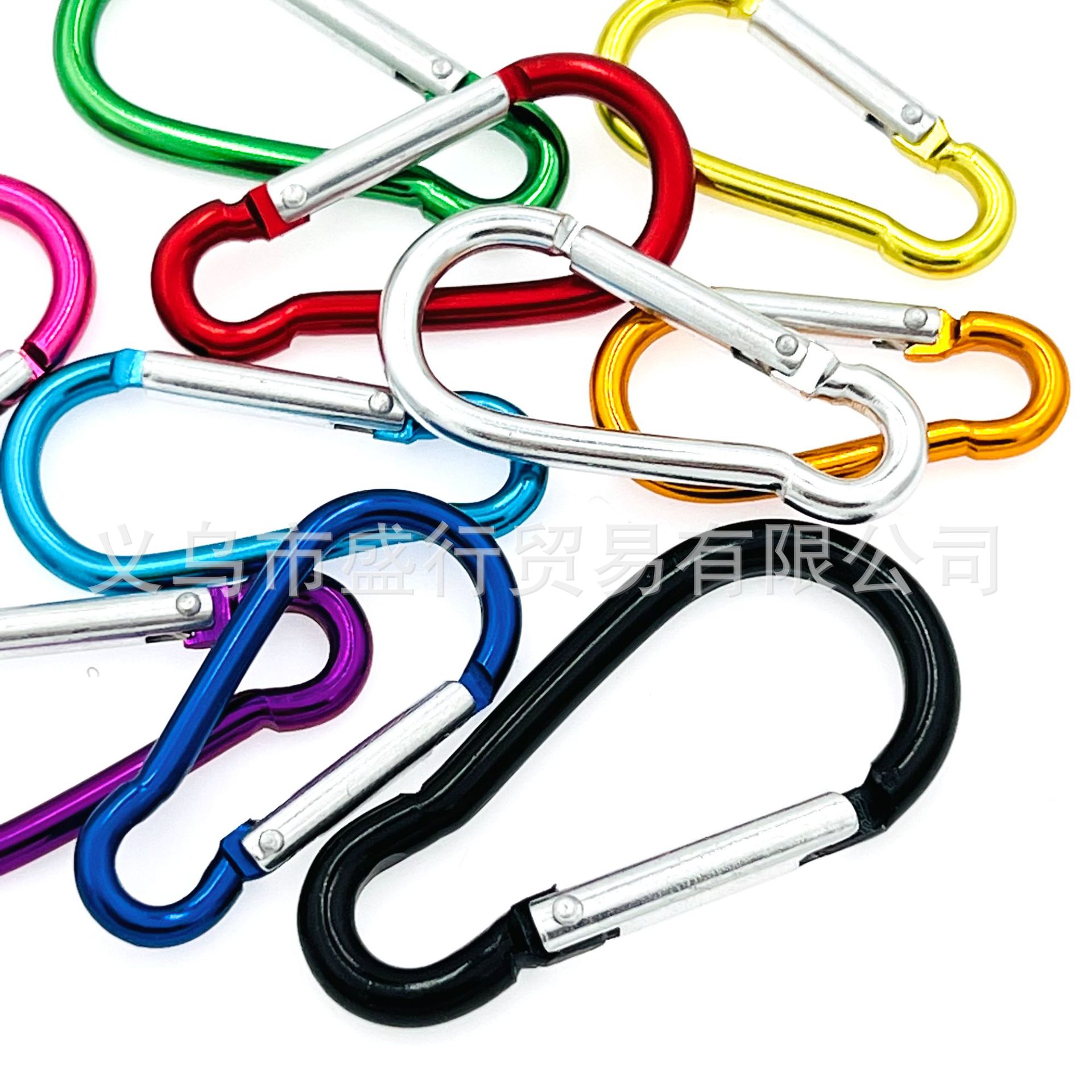 Manufacturers Supply Outdoor No. 5 Gourd Shape Multi-Functional Backpack Buckle Aluminum Hook Safety Buckle Aluminum Mountaineering Buckle Application Scenario