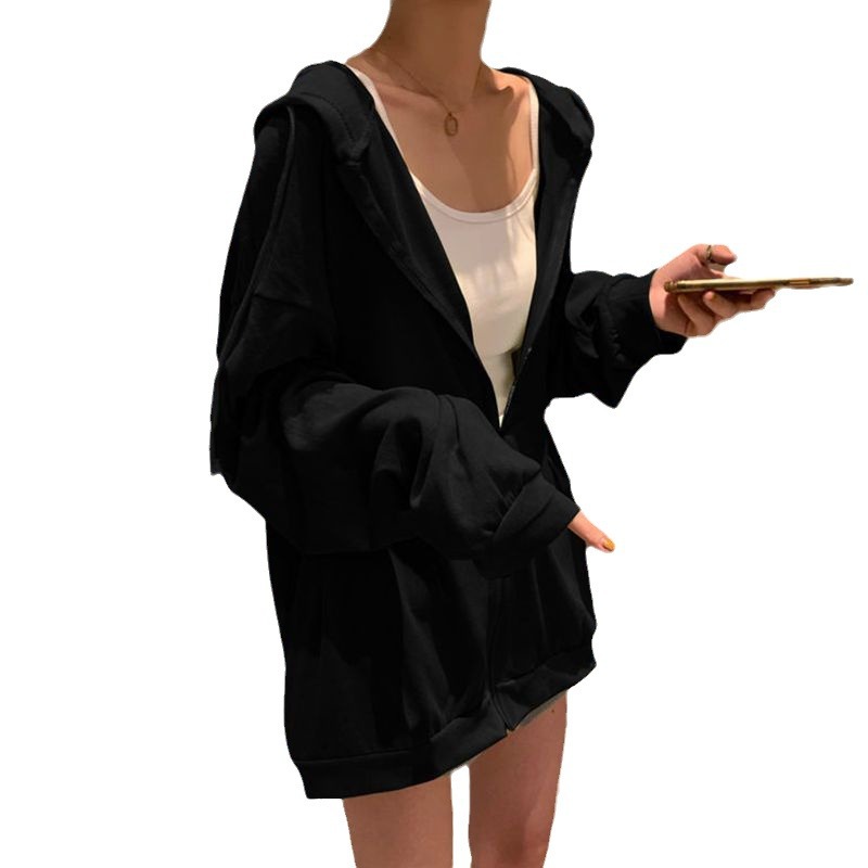 Fat Mm Plus Fat Extra Size 300 Catty Long Sleeve Sun Protection Coat Women 2024 Summer Thin Loose Top Ins Tide Item Picture