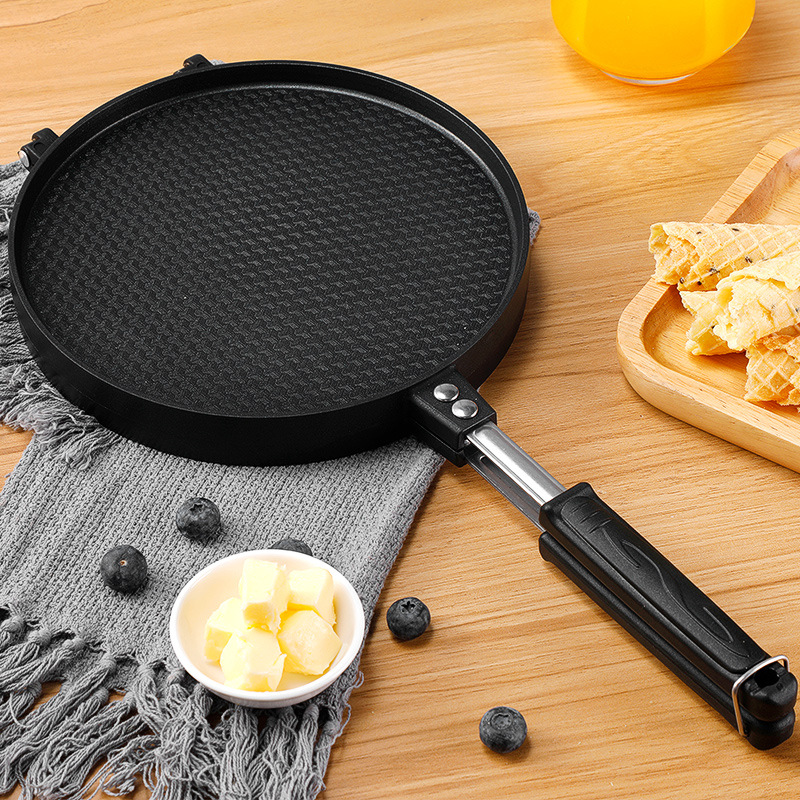 Cake molds, household round crispy skin machine, gas double-sided baking tools, cookies, egg rolls, eggs, Wang Xiaoxiang Application Scenario