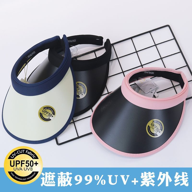 冠玲珑 晚晚同款UV防紫外线空顶头巾帽日系休闲防晒帽户外遮阳太阳帽时尚女帽