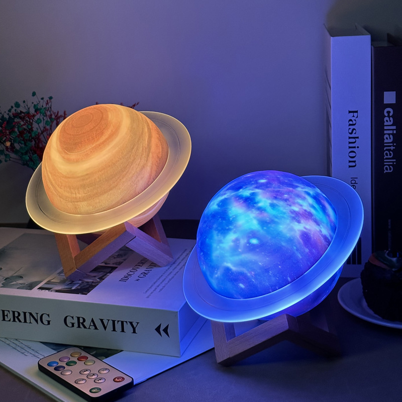 Saturn Ring Dream Bluetooth Speaker Desktop Home Subwoofer 2023 New Upgrade 3D Cross-border hifi Lighting and Sound Item Picture