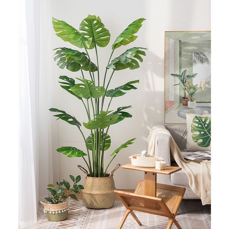 仿真盆栽实物图