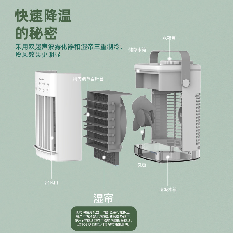 New mini cold air fan details Picture