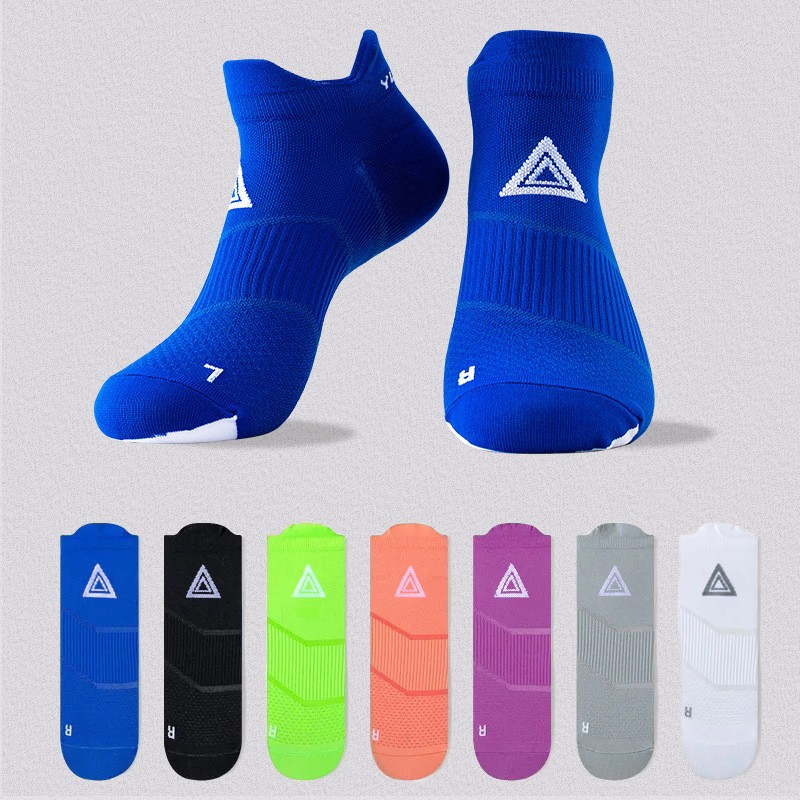 Professional running socks, sports socks, thin, anti-slip, breathable, quick-drying boat socks, outdoor basketball, football, casual men's and women's socks Specification image