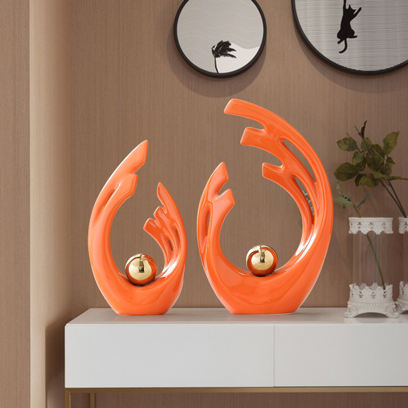 Modern, simple and fashionable design ornaments, creative and light luxury living room TV cabinet, shoe cabinet, entrance hall and antique display stand decoration and arrangement details Picture