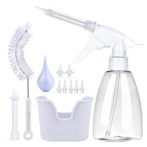 Cross-border explosive ear wash set 300ML capacity ear wash bottle Ear bulb earwax cleaning tool Ear irrigator