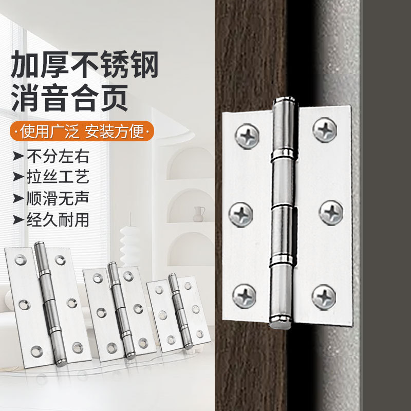 stainless steel muffler hinge 2