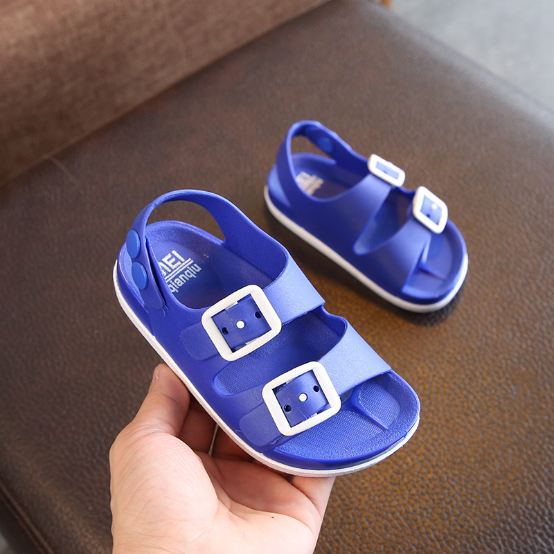 Boys shoes British 1-4 year old baby sandals children's non-slip sandals details Picture